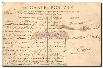 FALAISE — Castelo de Versainville — Coleções ND Phot — Verso