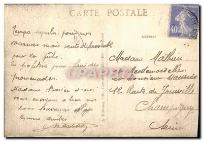 Zamki w Calvades — Vierville-sur-Mer — Le Vaumicel — A+D — Rewers