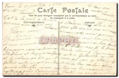 Falaise — Rue des Cordeliers — Wydawca anonimowy, nr 82 — Rewers