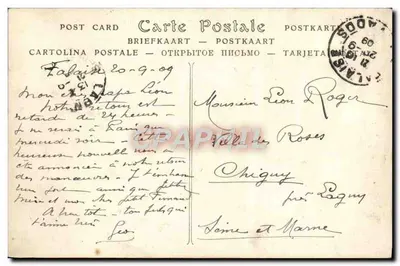 Falaise — O Castelo e as Rochas do Monte Myra — ND Pbot. — Verso