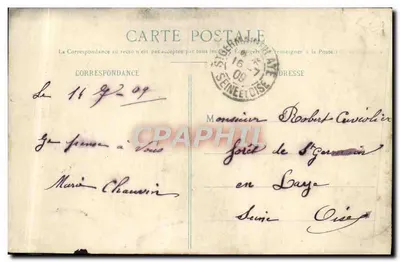 A Lanterna do Gars de Falaise — cena folclórica — editor: Doppet — Verso