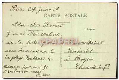 Los Gars de Falaise y sus Lanternes — Colección P. Bunel, fotógrafo-editor, Vimoutiers (Orne) — n° 273 — Reverso