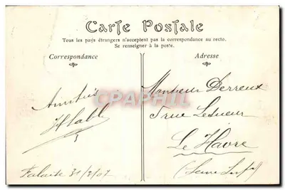 FALAISE — La Place de Guillaume-le-Conquérant — ND. Phot. — n°58 — Verso