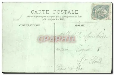 Arredores de Falaise — Castelo da Torre — C. Jeanne, fot. Falaise — Verso