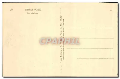 Nîmes (Gard) — Areny — Wydawnictwo Yvoni — Rewers