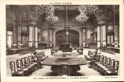 Casino de Monte-Carlo — Sala Schmitt — Photo Munier, n°314