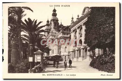 Monte-Carlo — Kasyno — Fotografia Munier