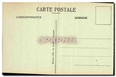 Reims (1919) — Panorama (Quartier Saint-André-Cérès) — Éditions OR Ch. Brunet Matonygnes — Verso