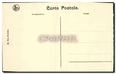 Bruxelas - A Grand'place - O Hotel de Ville, Lado Sudoeste — Verso