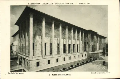 Museu das Colônias — Exposição Colonial Internacional Paris 1931 — Laprade et Jaussely, Archs.