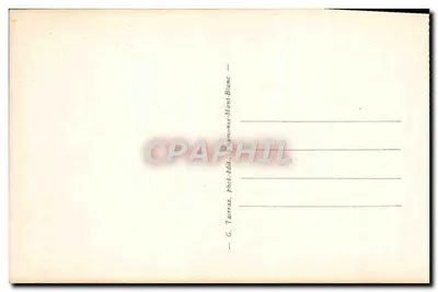 Chamonix-Mont-Blanc — Morze lodowe — G. Tairraz, fot.-wyd. — Rewers