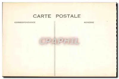 Le Havre — O Palácio de Ville e o Jardim — Editor: Le Havre, n° 141 — Verso