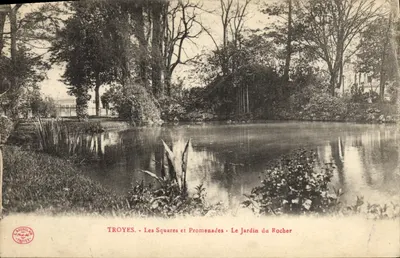 Troyes - Squary i promenady - Ogród Rocher — wydawca Braunolac