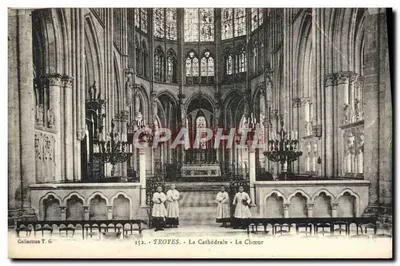 Troyes — Katedra — Chór
