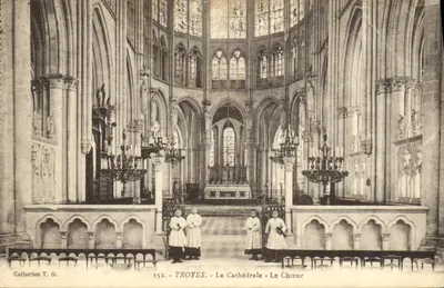 Troyes — Katedra — Chór