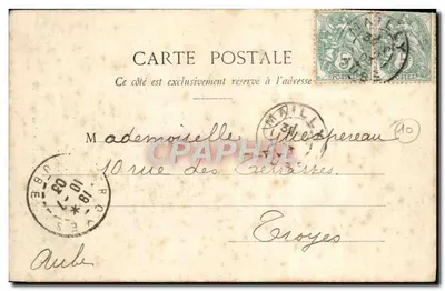 O OSTRICHA — Portal histórico da Igreja — Imp. Louis Royer, Arçit — Verso