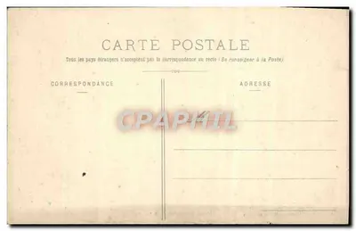 Kasteel van Gumery (Aube) - Het Park — G. Lacoste, foto-uitgever, Nogent-sur-Seine — Achterkant