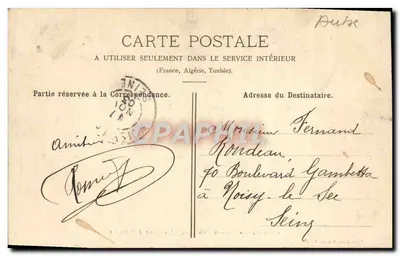 Clairvaux — Maison Centrale — A Cour d'Honneur — Fot. Rale, Bar-sur-Aube — Verso