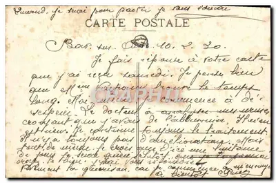 Bar-sur-Aube (Aube) — De Promenade de Mathaux — Boekhandel A. Valck — Achterkant