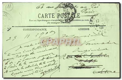 Carcassonne — El Puente Nuevo — LL. — N° 94 — Reverso