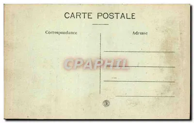 Carcassonne — Fortified Castle — Postcard No. 11 — Back