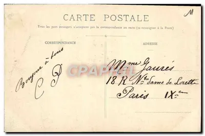 Ciudad de CARCASSONNE — Subida a la Puerta de Aude — Fototipia E. Rœt — Reverso