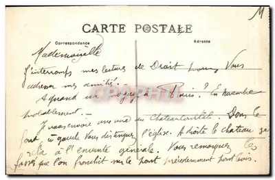 Cité de Carcassonne — El Castillo — G. Cazanou, editor — Reverso