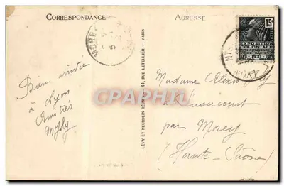 RIVES - Klasztor - Szkoła Dziewcząt — Wyd. Gourlais — Rewers
