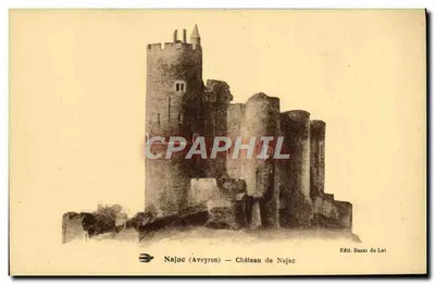 Najac (Aveyron) — Castelo de Najac — Edição Bazar du Lot