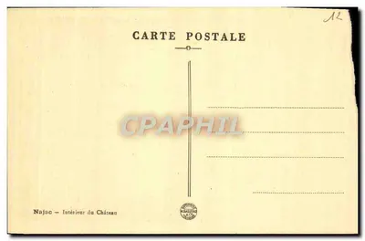 Najac — Interior do Castelo — Masudal, n°12 — Verso
