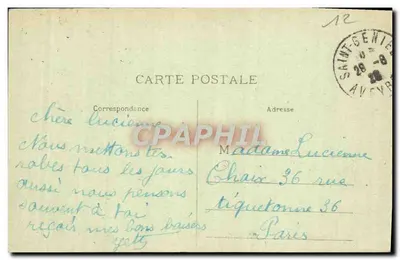 Castelo de LA FALQUE, perto de St-Geniez (Aveyron) — Carel, editor — Verso