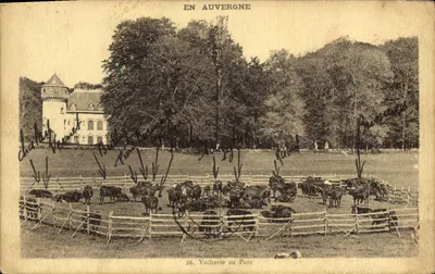 Vacherie no Parque — Na Auvergne — Edições Malouaux, n°26