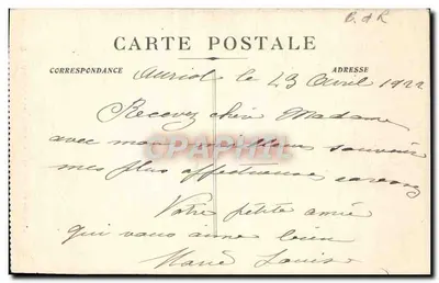 Auriol - Les Encaneaux - O Gour visto a montante — Verso