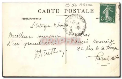 L'Estaque - Vista Geral — 624 — Editor F.G.O. — Verso