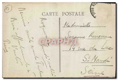 Roquevaire — Vista Geral — Edit. Roman à Roquevaire — Verso