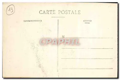 Arles - Katedra św. Trofimego — Wyd. Raffy, Arles, nr 40 — Rewers