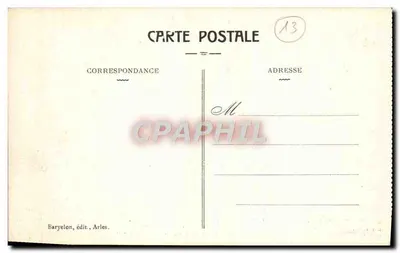 Arles — Grobowiec Konsulów i Aleja Alyscamps — Rewers