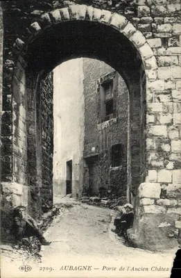 Aubagne — Porta do Velho Castelo — Editor E.D. n° 2709