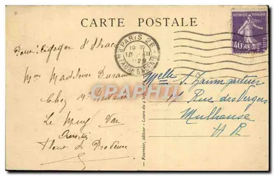 Martigues (La Venise Provençale) — Jonquières — La Ribe — Edición Fournier, Martigues — Reverso
