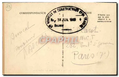 Martigues — O Viaduto de Caronte, 943 m. de comprimento. — LL — Verso