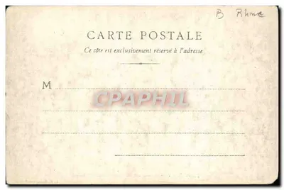 Arles — Musée Lapidaire (détail de droite) — B. F. Chalon-saône, n°74 — Verso