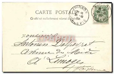 Arles — Cavalcade de Mireille — Kościół św. Marii w Camargue — Wydawnictwo Giletta, fot., Nice, n° 3090 — Rewers