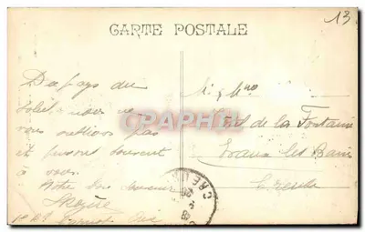 Aix-en-Provence — Portale della Cattedrale di San Salviatore — Edit. Carte — Verso