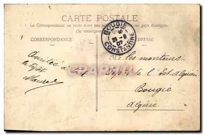 AIX-en-PROVENCE — Palácio de Justiça — Coll. Audemard — Verso