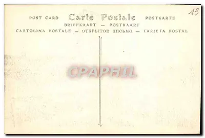 Arles — Tympan portalu kościoła Świętego Trofimego — ND Phot. — Rewers