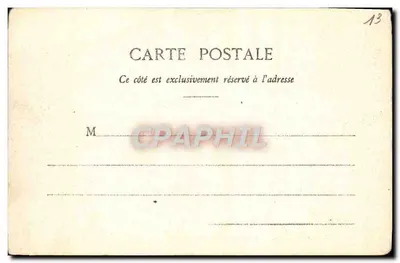 Arles - Aliscamps - Graf van de Cónsules — Uitgave Giletta, fot. Nice, n° 3138 — Achterkant