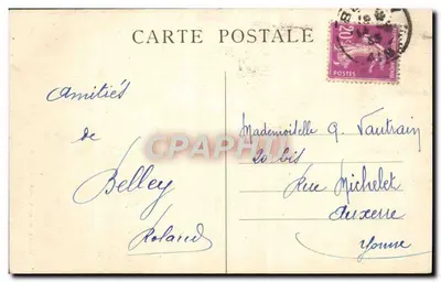 Croix du Colombier — Belley — Cliché L. Marcel in, Tel 97 — Verso