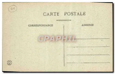 Izernore — Kolumny świątyni rzymskiej — Wydawca: Vignat & Cie, Lyon — Rewers