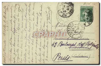 Chatillon-de-Michaille — Dolina Seminy — E. Michaux, Wyd. Bellegarde (Zarejestrowane) — Rewers