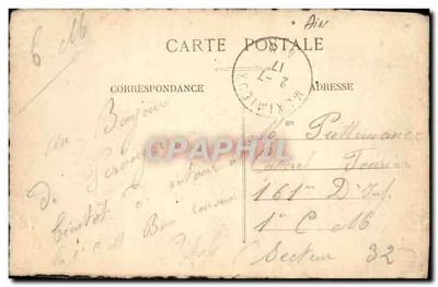 Pérouges (Ain) — A Pequena Sala da Hostellerie — Comité de Défense et de Conservation du Vieux Pérouges — Fot. Bérardi — Verso